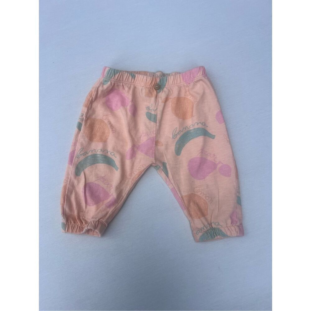 Zara baby fruit print pants size 0-3 months